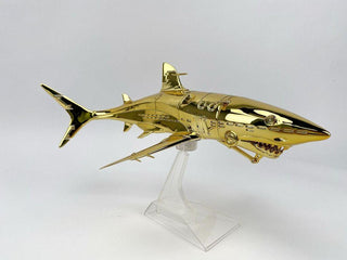 Sorayama Shark (Gold), 2021-Hajime Sorayama-Pinto Gallery