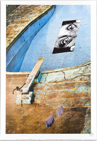 Swimming Pool, Intercontinental Hotel, Verticale, Monrovia, Liberia, 2008, 2016-JR-Pinto Gallery