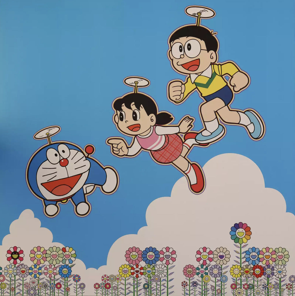 Takashi Murakami - A Blue Sky! Like We Could Go On Forever!, 2020 - Pinto Gallery