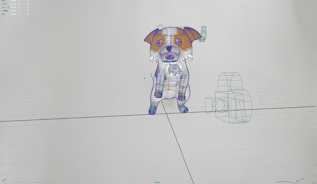 Takashi Murakami - A leisurely meander on puppy island <Response to Leonardo da Vinci>, 2010 - Pinto Gallery