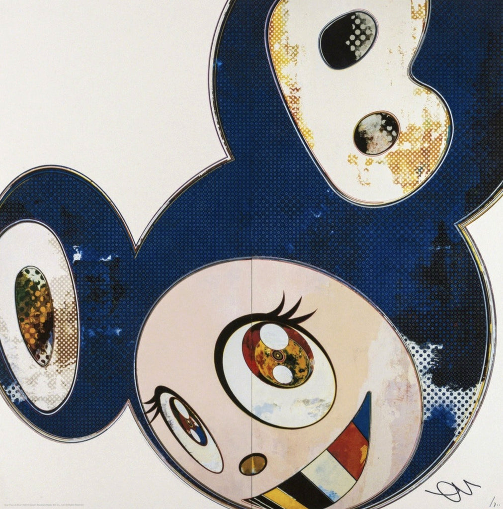 Takashi Murakami - And Then 3000 Blue, 2013 - Pinto Gallery