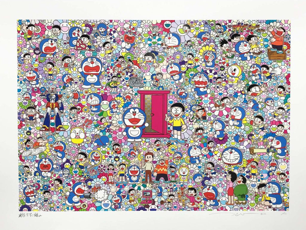 Takashi Murakami - Anywhere Door (Dokodemo Door): Life From Here On, 2022 - Pinto Gallery