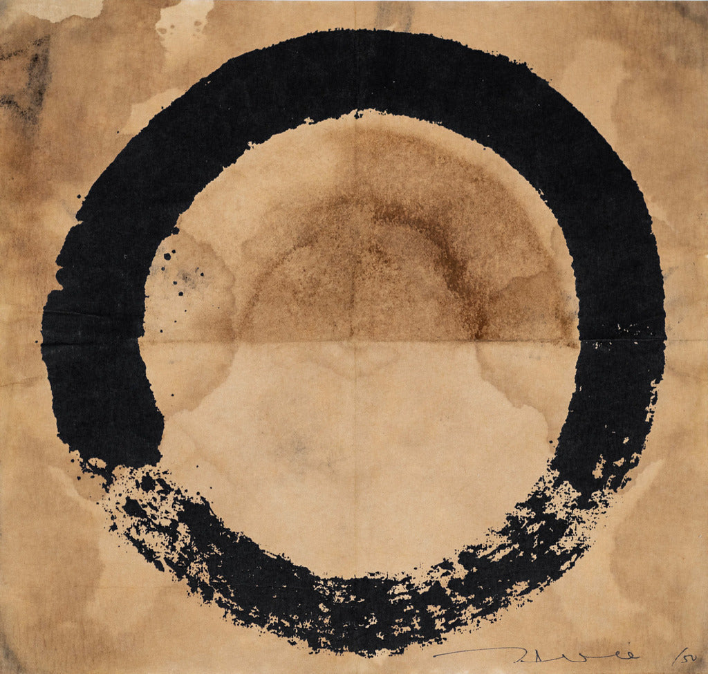 Takashi Murakami - Coffee Zen, Enso: Black, 2020 - Pinto Gallery