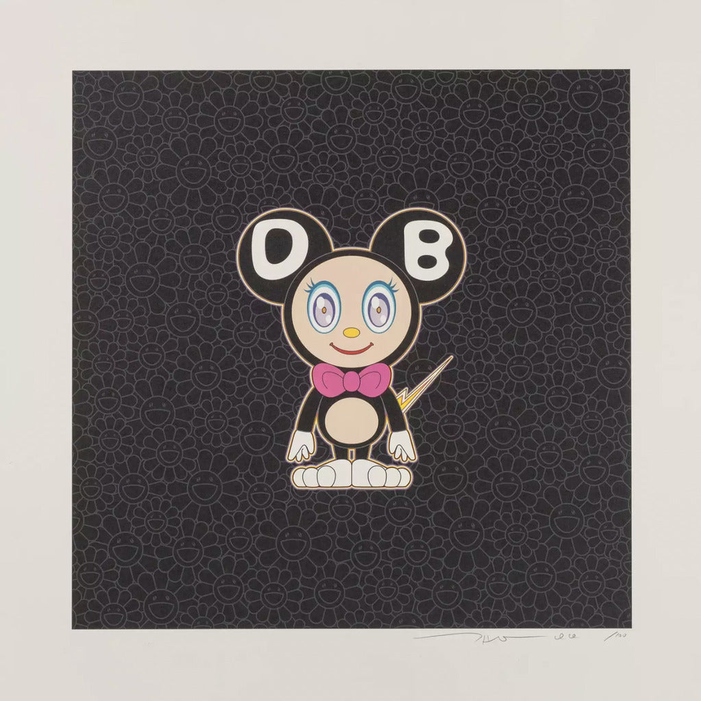 Takashi Murakami - DOB 2020 BLACK, 2020 - Pinto Gallery