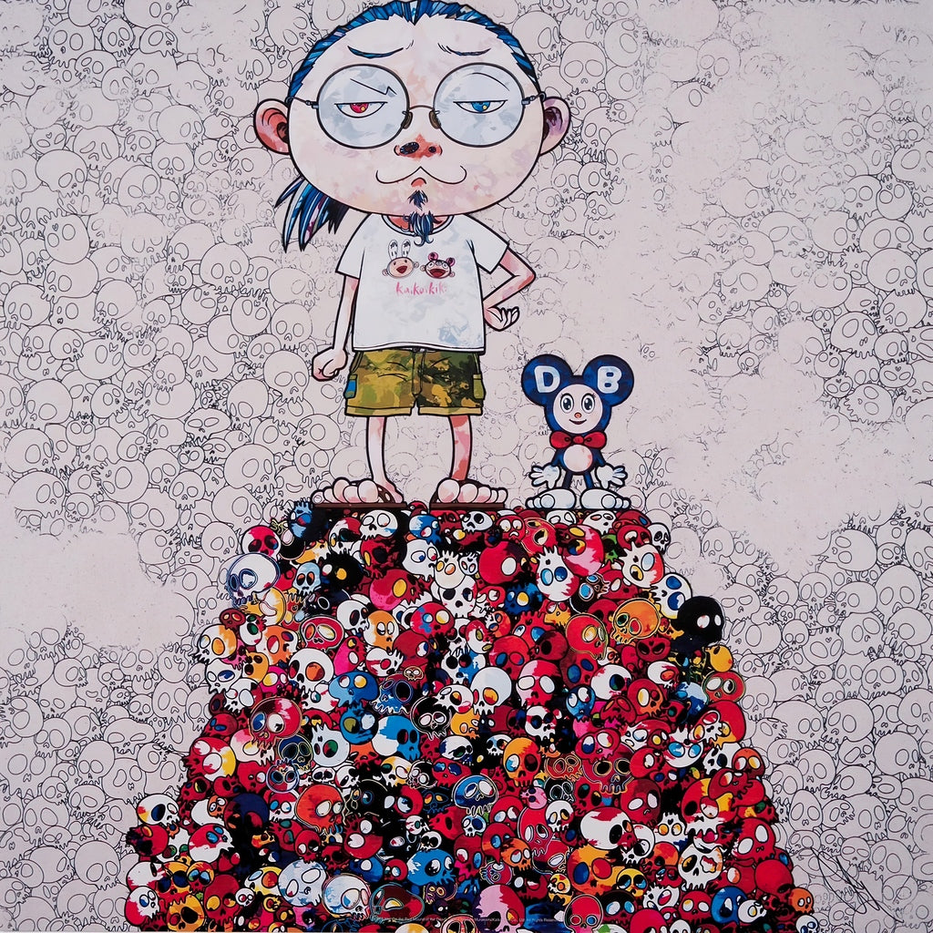 Takashi Murakami - DOB & Me: On the Red Mound of the Dead, 2013 - Pinto Gallery