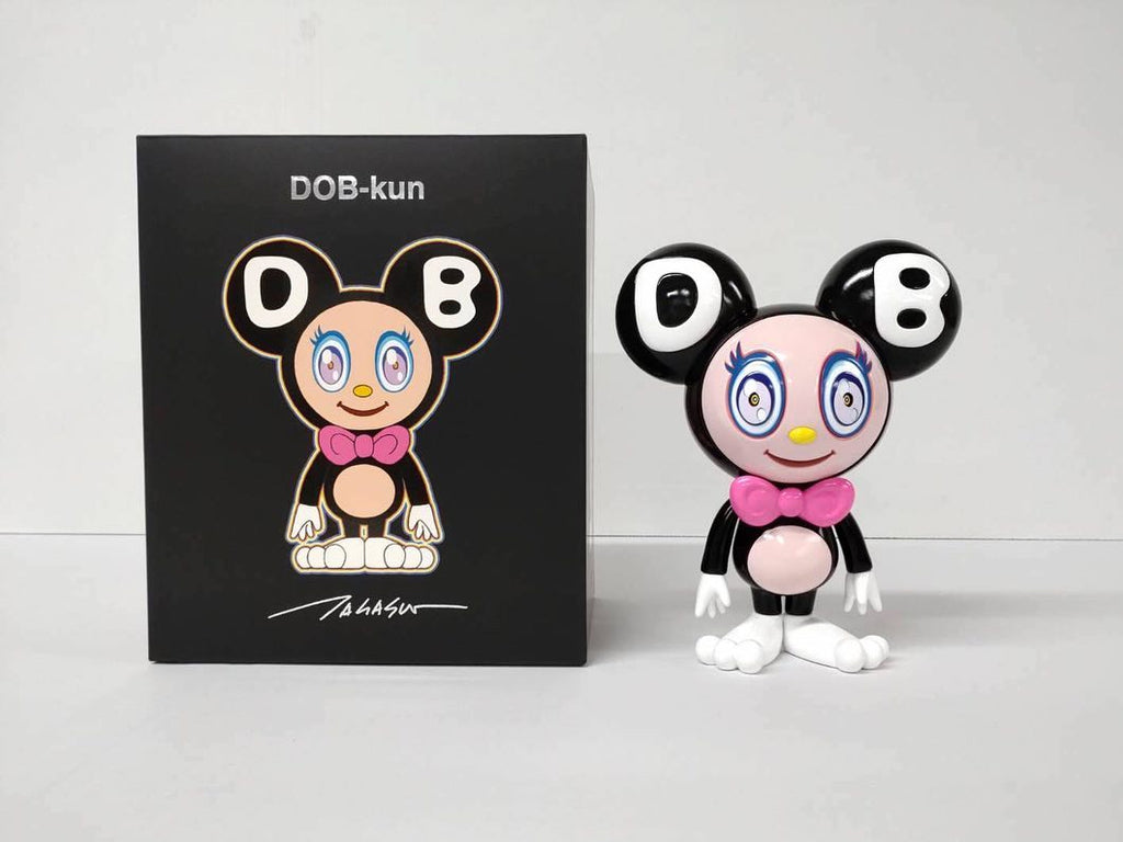 Takashi Murakami - DOB-kun (Black), 2022 - Pinto Gallery