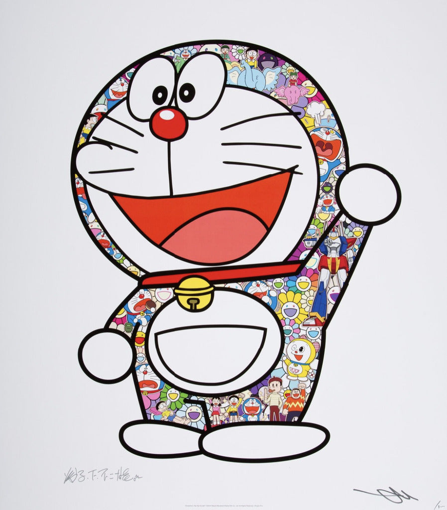 Takashi Murakami - Doraemon: Hip Hip Hurrah!, 2020 - Pinto Gallery