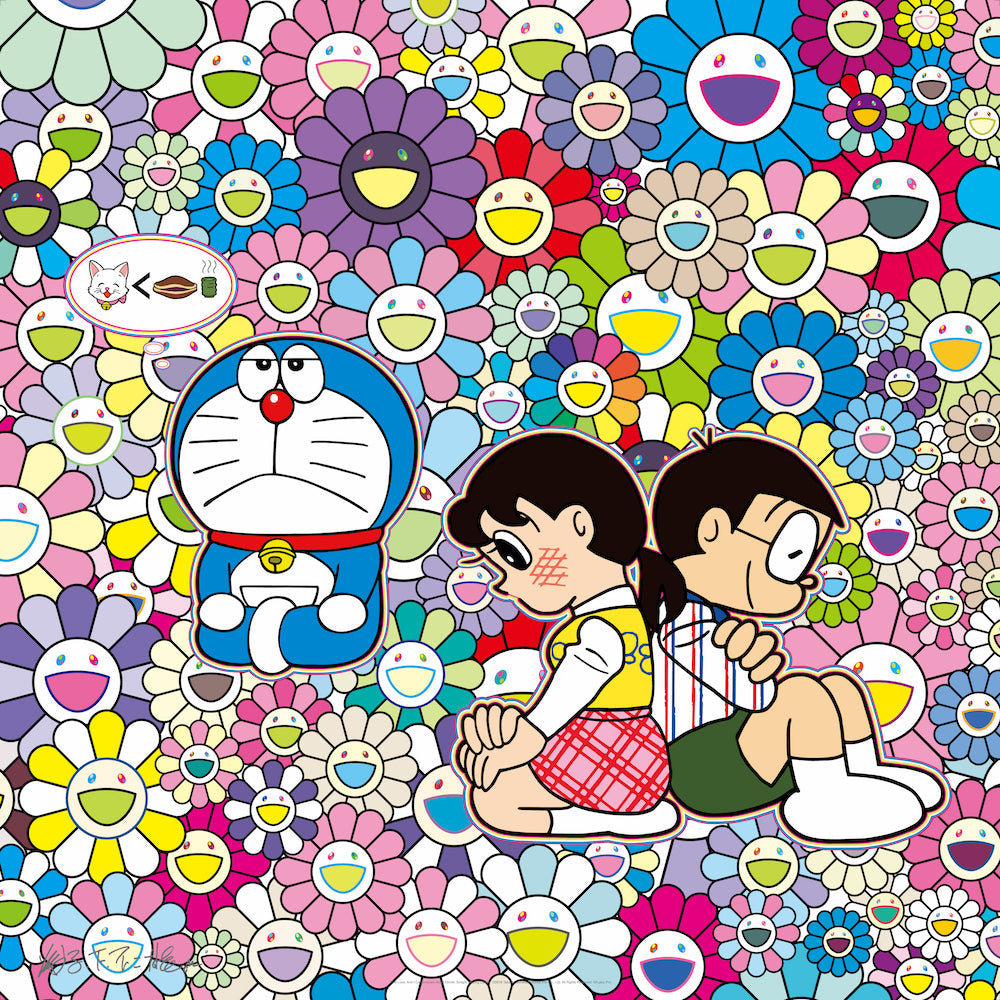 Takashi Murakami - First Love: And I Contemplate About Dinner Tonight, Among Others, 2020 - Pinto Gallery