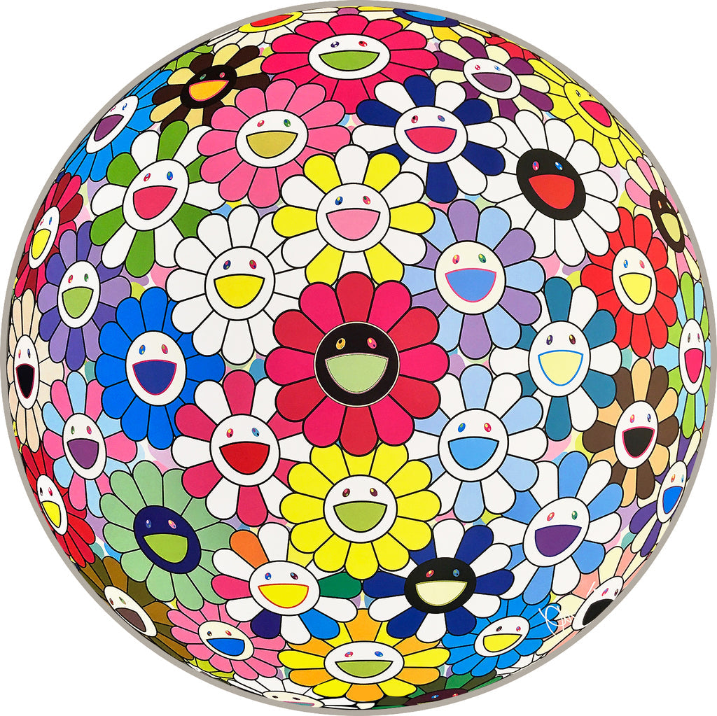 Takashi Murakami - Flower Ball (Hold Me Tight), 2017 - Pinto Gallery