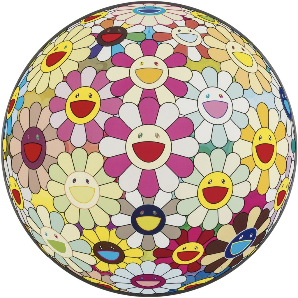 Takashi Murakami - Flower Ball Margaret (3D), 2008 - Pinto Gallery