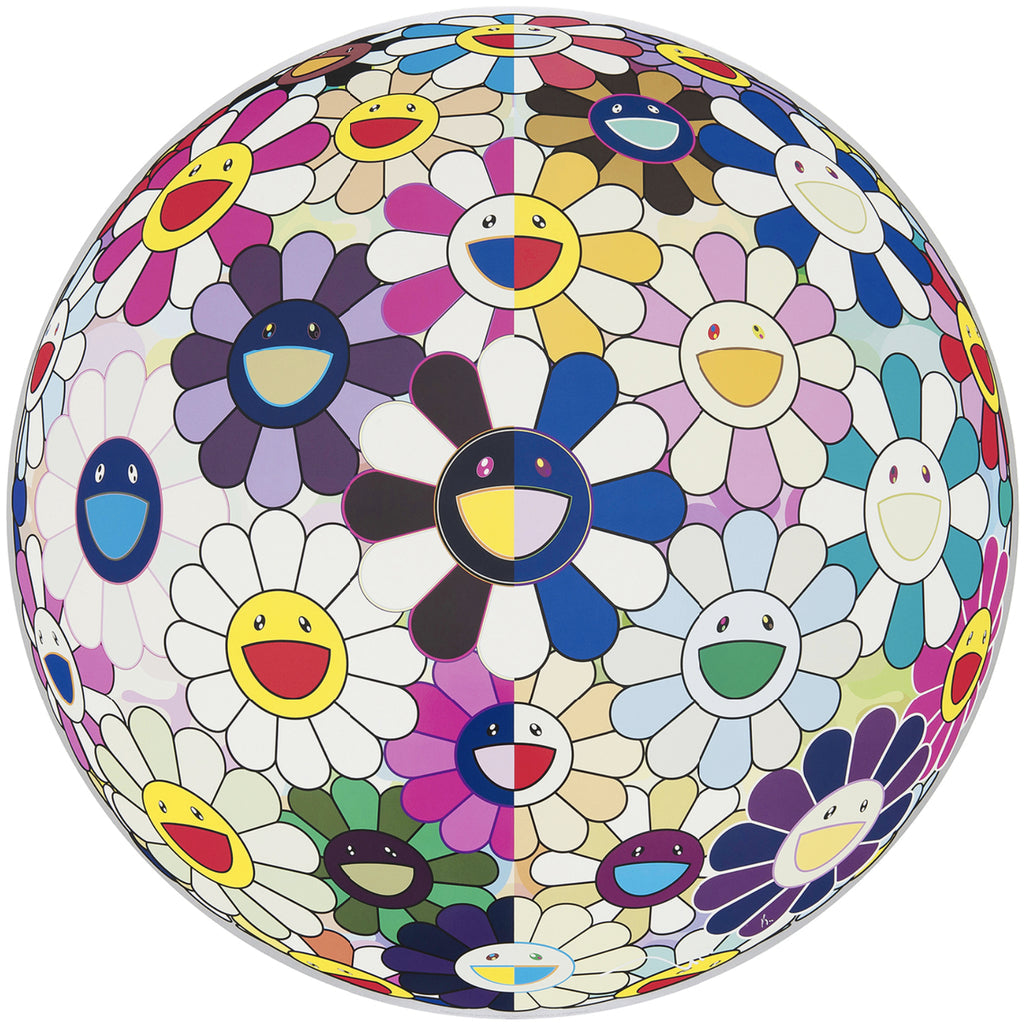 Takashi Murakami - Flowerball (3D) From the Realm of the Dead, 2009 - Pinto Gallery