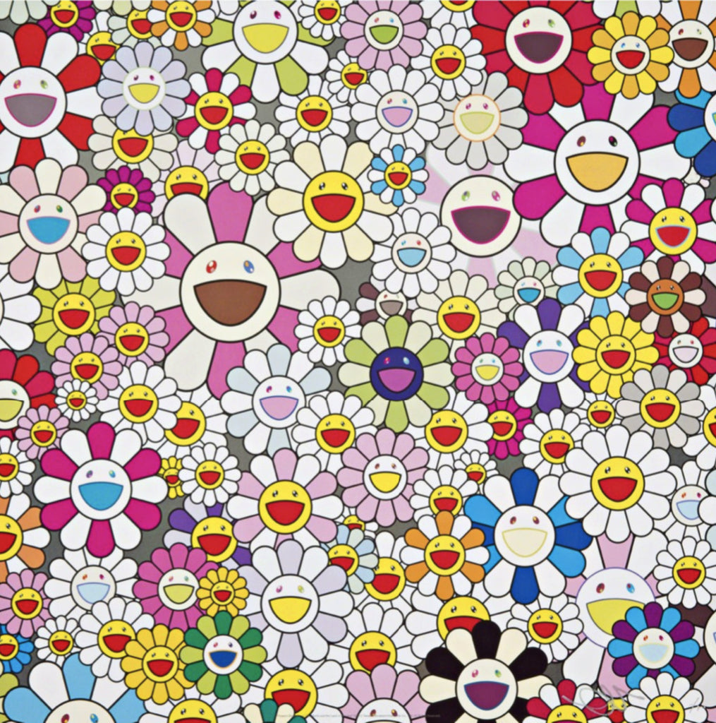 Takashi Murakami - Flowers Blossoming in This World and the Land of Nirvana 3, 2013 - Pinto Gallery