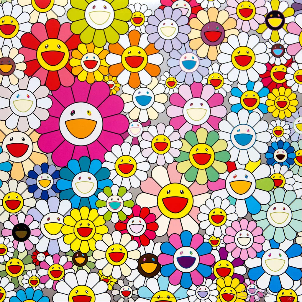 Takashi Murakami - Flowers from the village of ponkotan, 2011 - Pinto Gallery