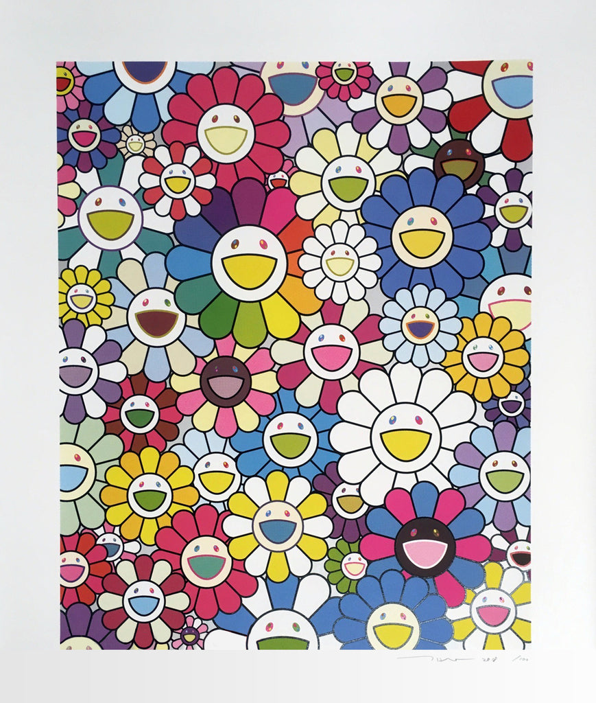 Takashi Murakami - Flowers on the Island Closest to Heaven, 2018 - Pinto Gallery