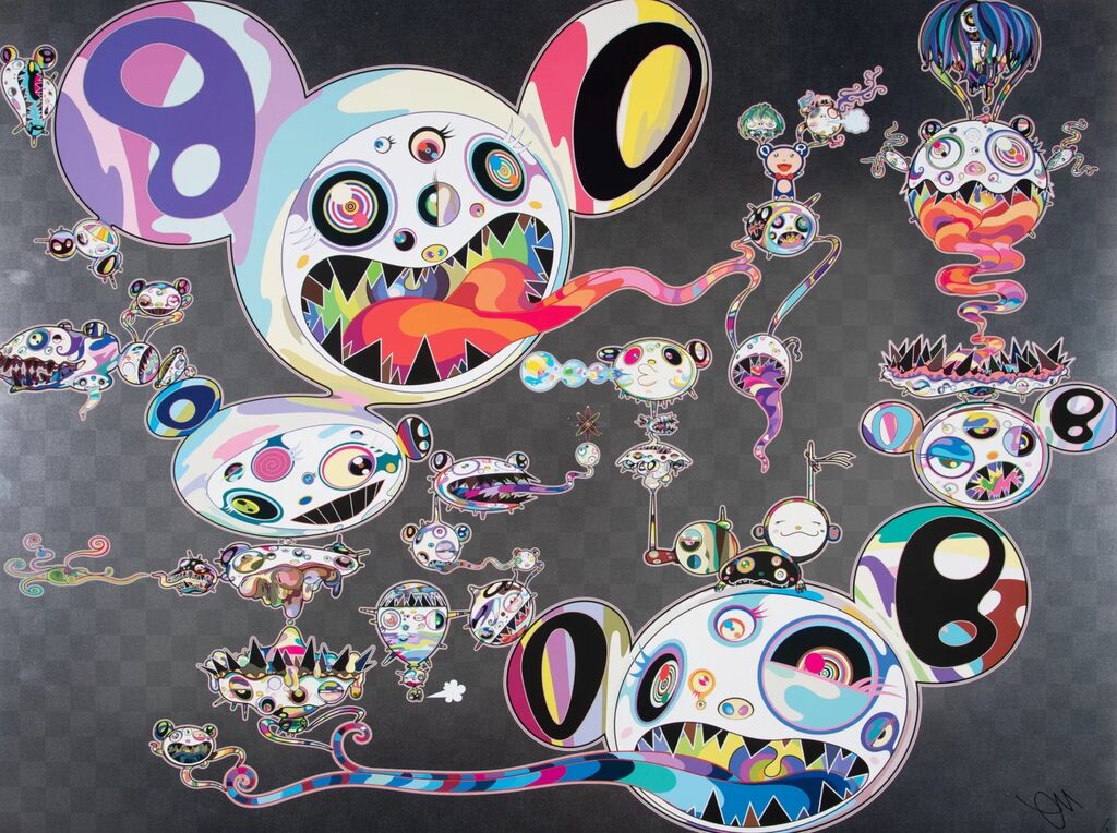 Takashi Murakami - Hands clasped, 2016 - Pinto Gallery