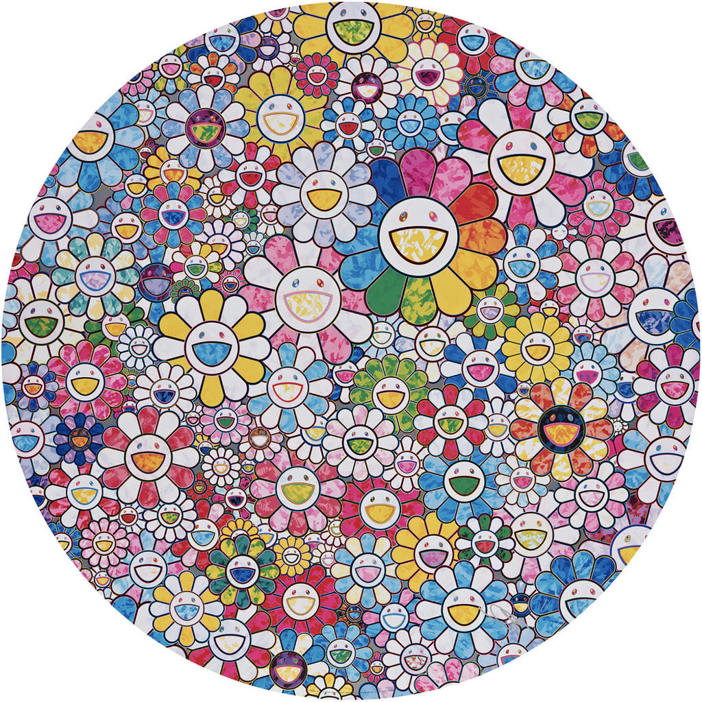 Takashi Murakami - Happy × A Trillion Times: Flower, 2020 - Pinto Gallery