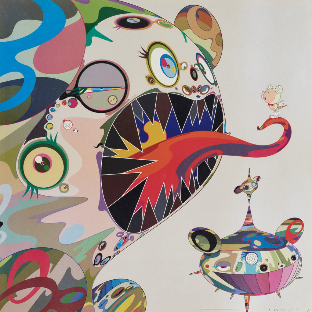 Takashi Murakami - Homage to Francis Bacon (Study of George Dyer), 2003 - Pinto Gallery