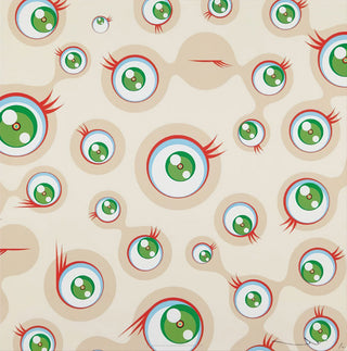 Takashi Murakami - Jellyfish Eyes Cream, 2011 - Pinto Gallery