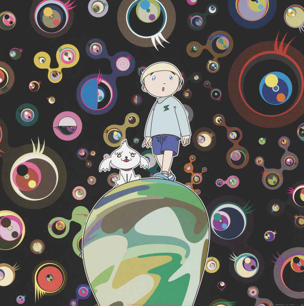 Takashi Murakami - Jellyfish Eyes - MAX & Shimon in the Strange Forest, 2005 - Pinto Gallery