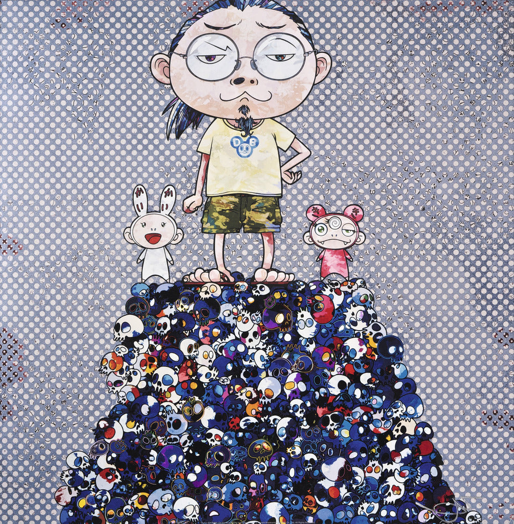 Takashi Murakami - Kaikai Kiki & Me: On the Blue Mound of the Dead, 2013 - Pinto Gallery