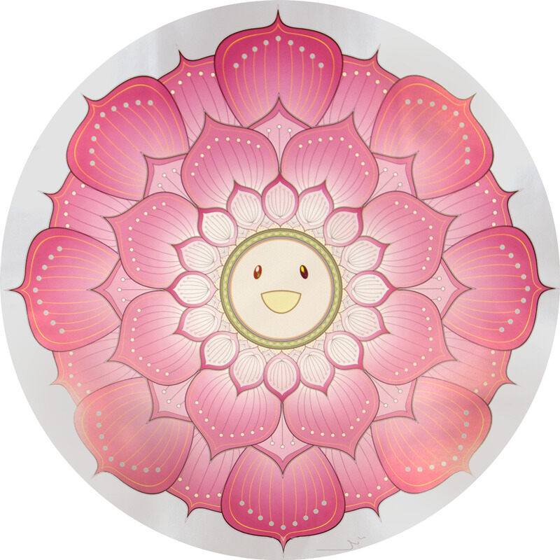 Takashi Murakami - Lotus Flower (Pink), 2010 - Pinto Gallery