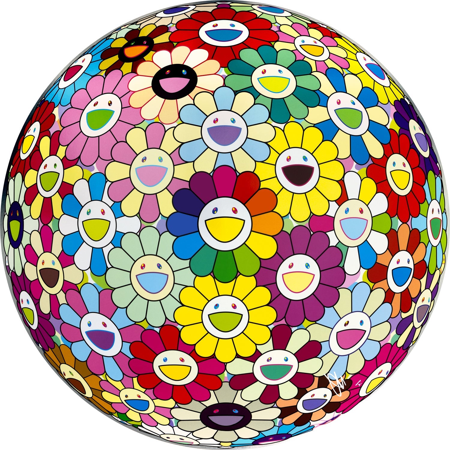 Takashi Murakami - Multiverse, Flowers, 2023 - Pinto Gallery
