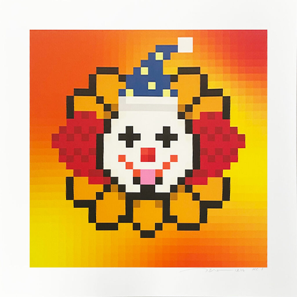 Takashi Murakami - Murakami Flower #5538 Clown, 2023 - Pinto Gallery