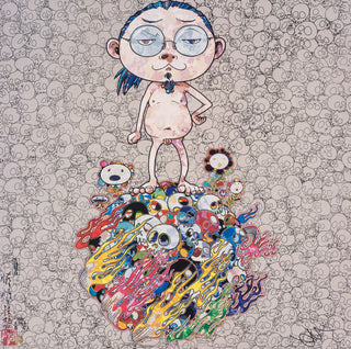 Takashi Murakami - Naked Me Contemplates Death (Memento Mori), 2013 - Pinto Gallery