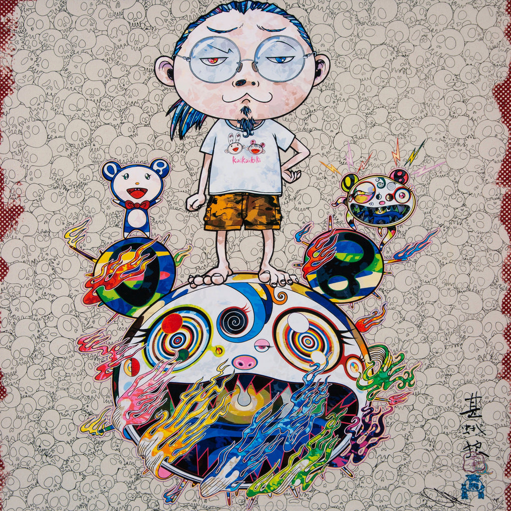 Takashi Murakami - Obliterate the Self and Even a Fire is Cool, 2013 - Pinto Gallery