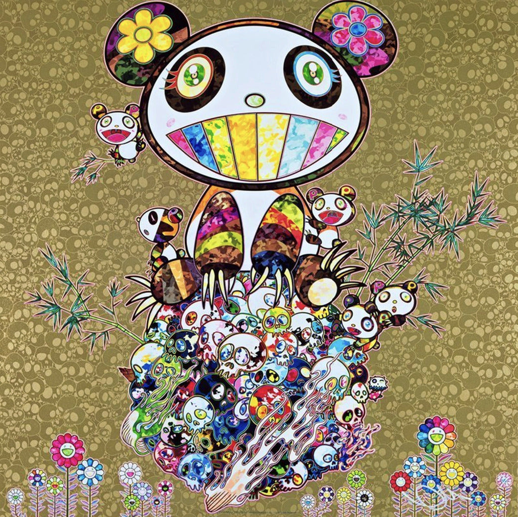 Takashi Murakami - Panda Family Gold, 2016 - Pinto Gallery