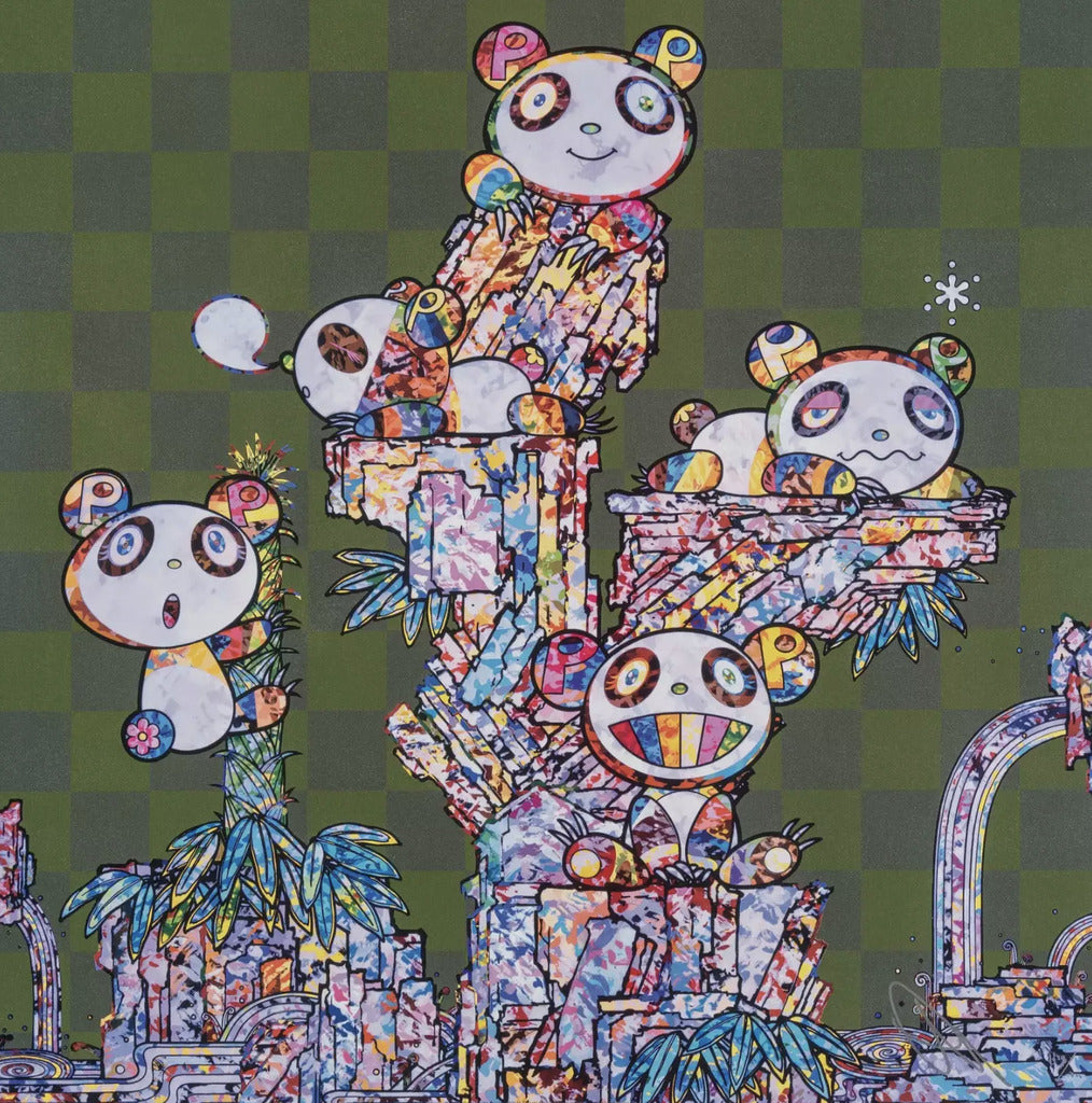 Takashi Murakami - Panda Panda Cubs Pandas, 2020 - Pinto Gallery