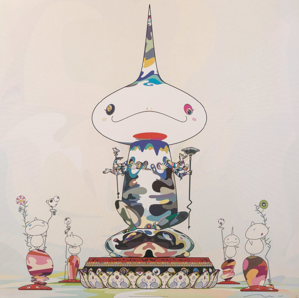 Takashi Murakami - Reversed Double Helix Mega Power, 2005 - Pinto Gallery