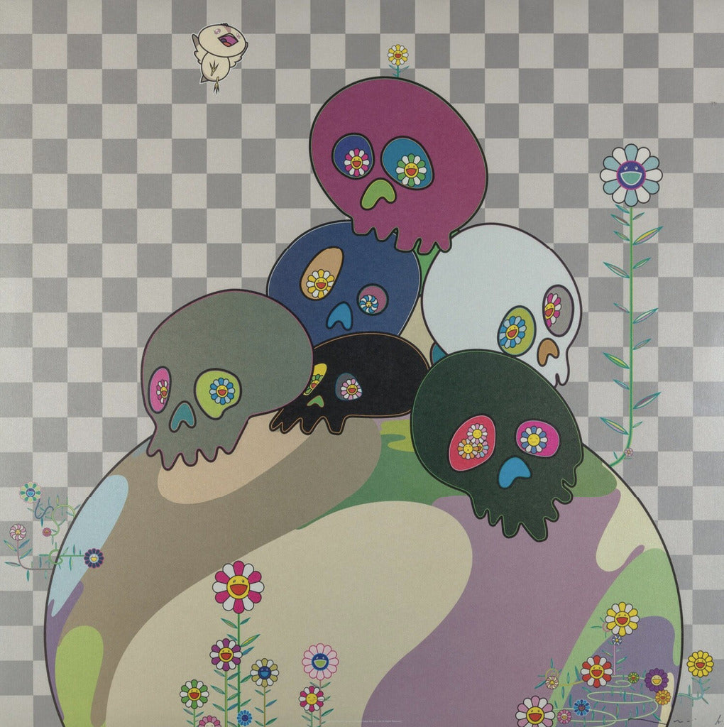 Takashi Murakami - Skulls Rock, 2005 - Pinto Gallery