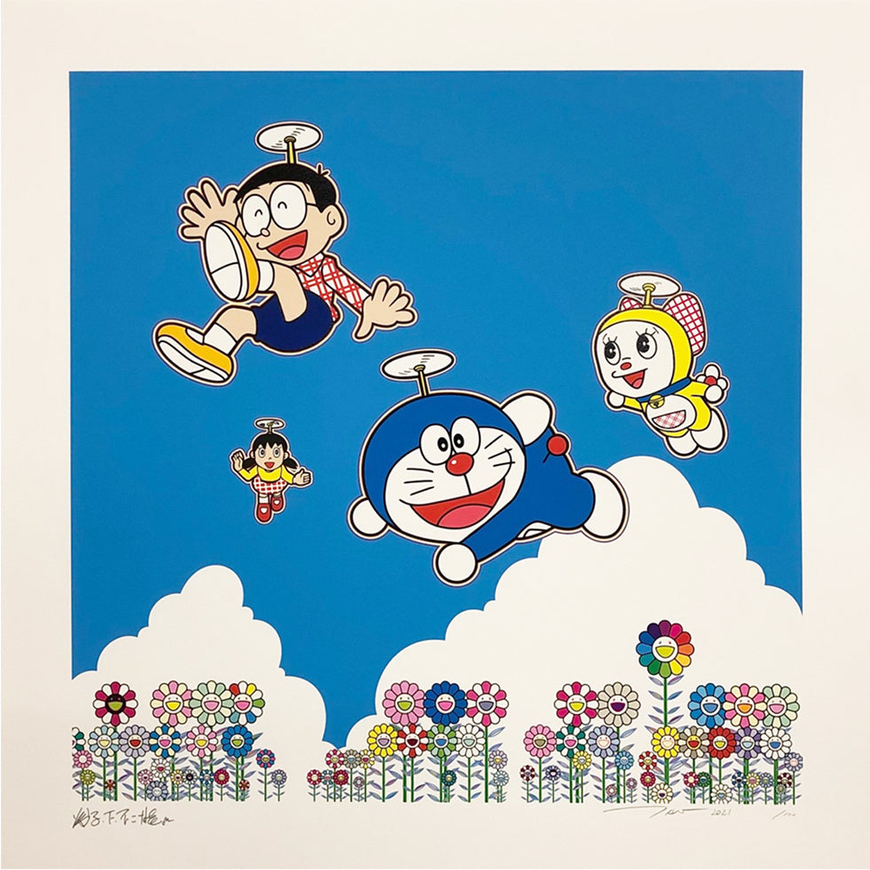 Takashi Murakami - So Much Fun, Under the Blue Sky, 2021 - Pinto Gallery