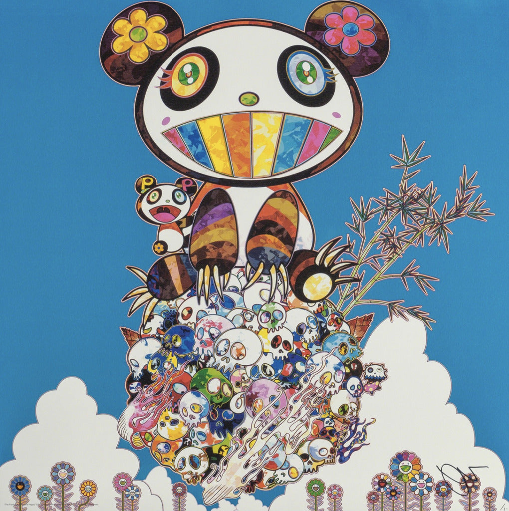 Takashi Murakami - The Pandas Say They're Happy, 2014 - Pinto Gallery