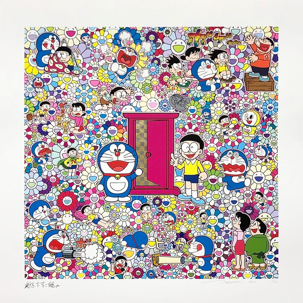 Takashi Murakami - There are various kinds of life from Dokodemo Door Kore., 2023 - Pinto Gallery