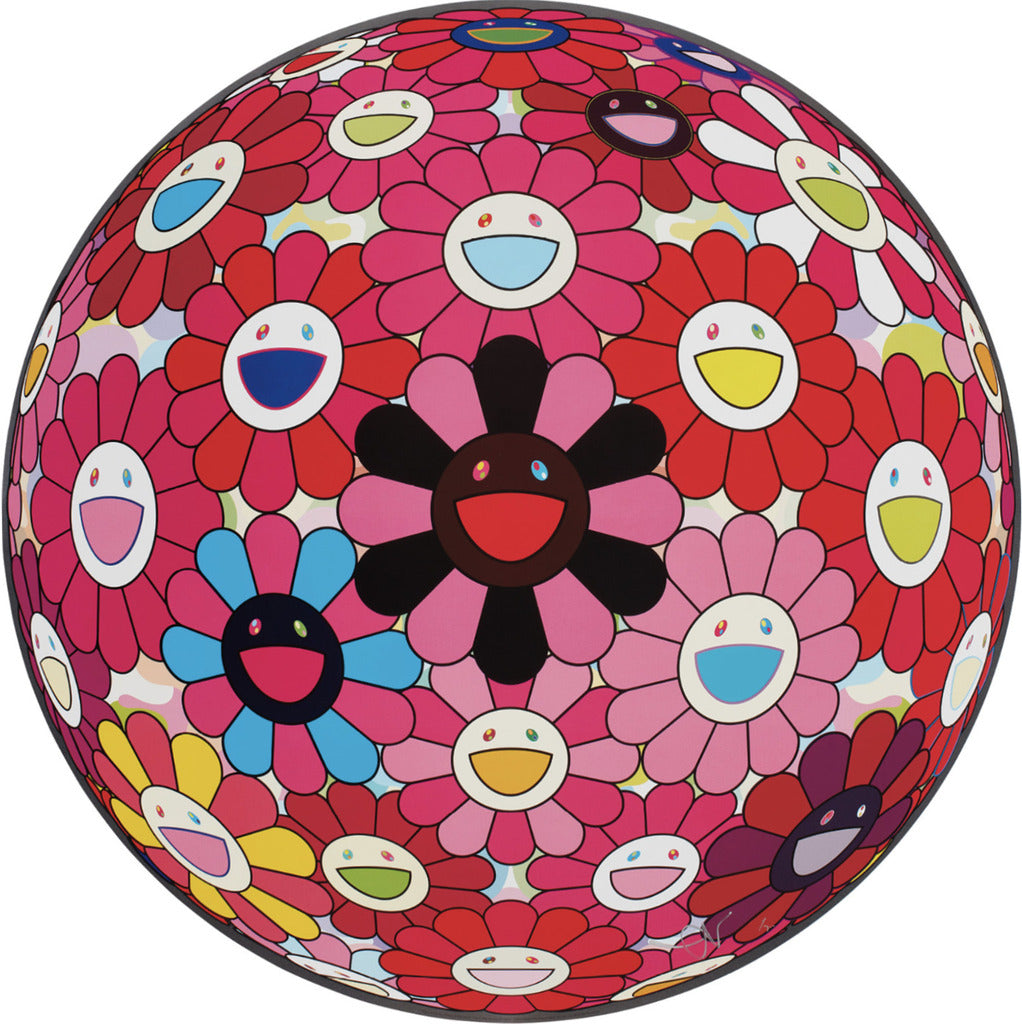 Takashi Murakami - There is nothing eternal in this world. That is why you are beautiful – Flowerball (3D), 2013 - Pinto Gallery