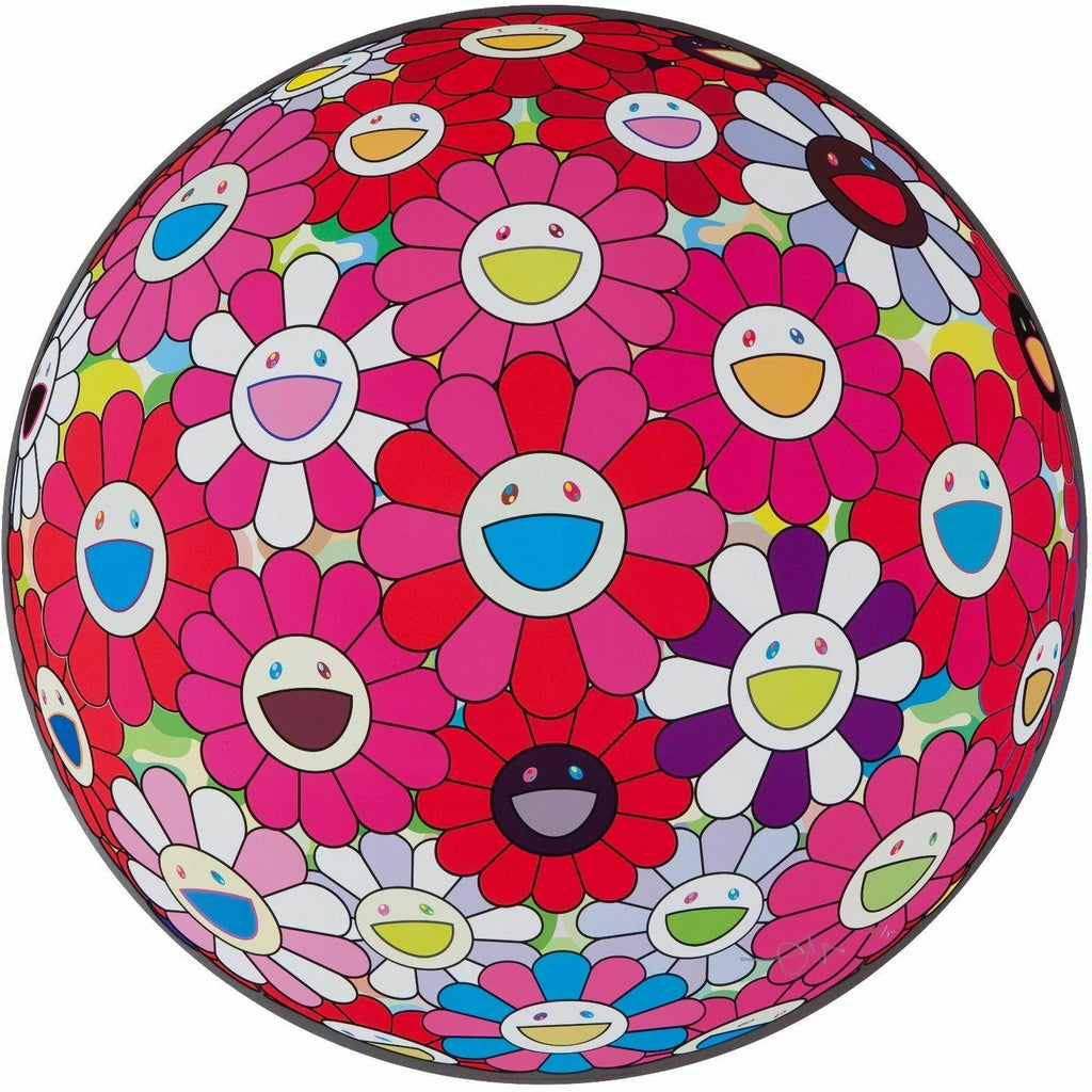 Takashi Murakami - Turn Red! Flowerball (3D), 2013 - Pinto Gallery