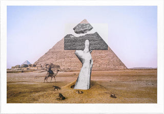 Trompe l'oeil, Greetings from Giza, 21 octobre 2021, 6h01, Giza, Egypte, 2021, 2022-JR-Pinto Gallery