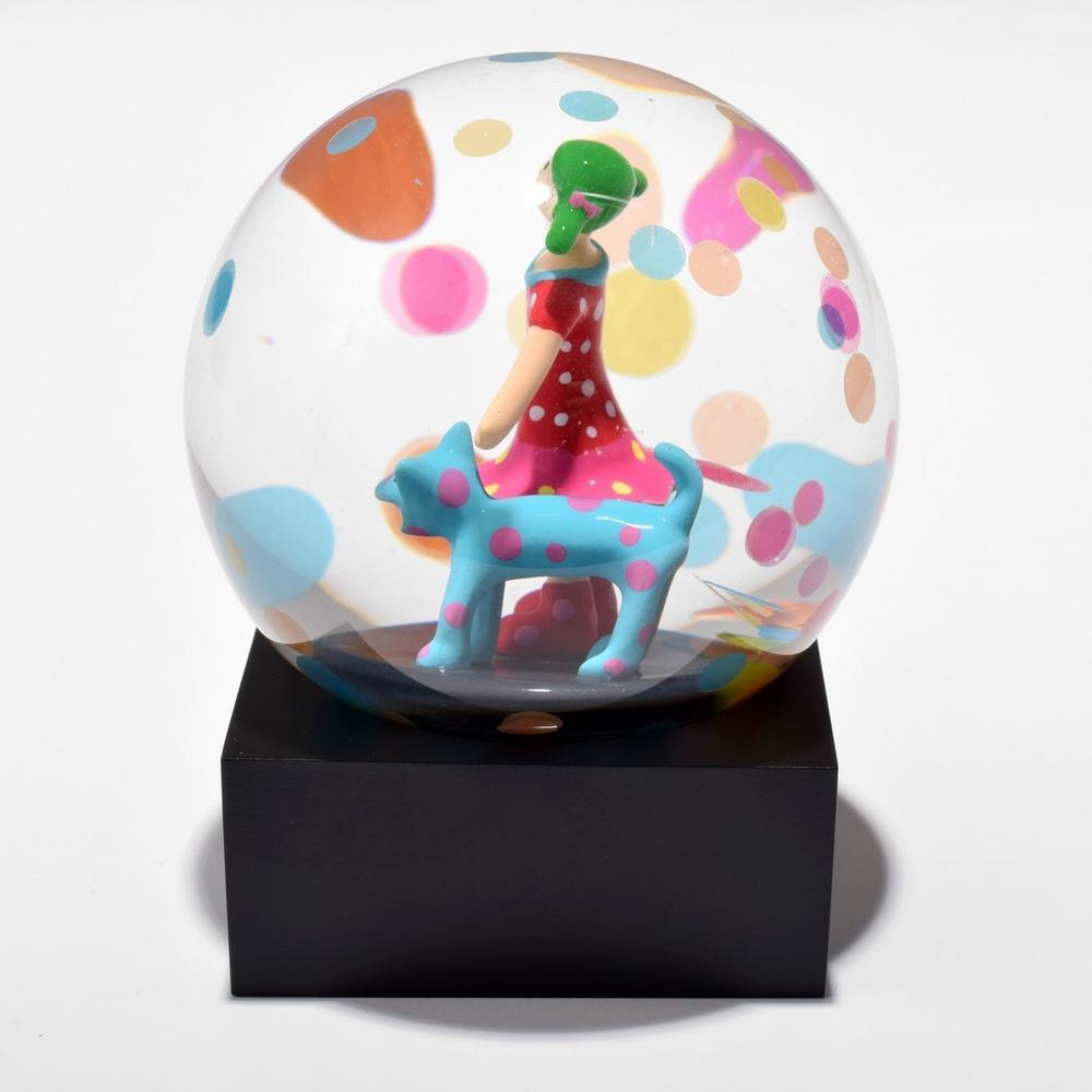 Yayoi Kusama - Snow Globe (Hi, Konnichiwa!), 2019 - Pinto Gallery