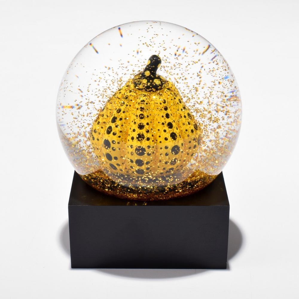 Yayoi Kusama - Snow Globe (Yellow Pumpkin), 2019 - Pinto Gallery