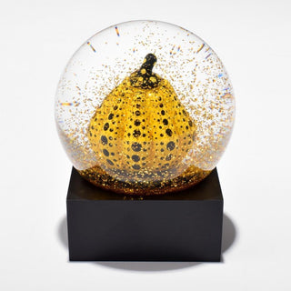 Yayoi Kusama - Snow Globe (Yellow Pumpkin), 2019 - Pinto Gallery
