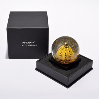 Yayoi Kusama - Snow Globe (Yellow Pumpkin), 2019 - Pinto Gallery