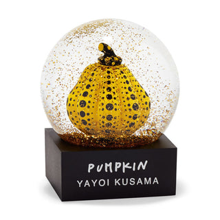 Yayoi Kusama - Snow Globe (Yellow Pumpkin), 2019 - Pinto Gallery