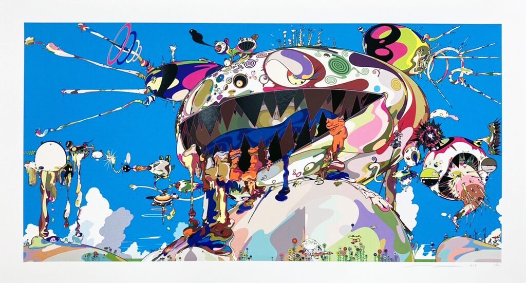 Takashi Murakami - Tan Tan Bo Puking - a.k.a. Gero Tan, 2023 - Pinto Gallery